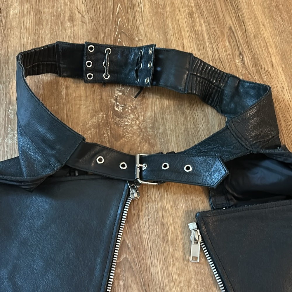 Interstate Leather Black Chaps - image 2